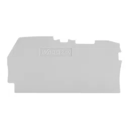 Wago END AND INTERMEDIATE PLATE, RAIL, GRAY, 2102-1291-picture-15