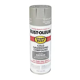 Rust-Oleum Stops Rust Cold Galvanizing Compound Spray Paint in Matte Grey, 7785830 (Can of 454 g)-image-5