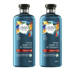 Herbal Essences Set Of 2 Bio Renew Repair Argan Oil of Morocco Shampoo - 400ml Each-19