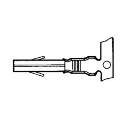 AMP - TE CONNECTIVITY CONTACT SOCKET, 16-13AWG, 926901-3 (Pack 100)-image-3
