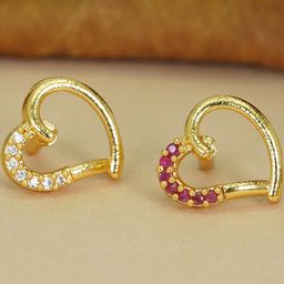 DressBerry Women Gold Earrings-16