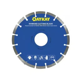 OAYKAY Mistri 5 inch 20x22.23 mm Segmented Diamond Cutting Blade-59