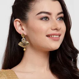 Anouk Triangular Drop Earrings image 4