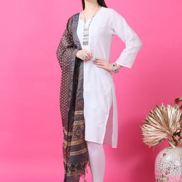 LOOM LEGACY Ethnic Motifs Printed Dupatta image 4