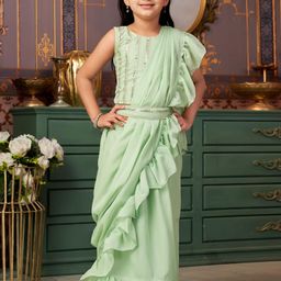 Muhuratam Ready To Wear Poly Georgette Lehenga Choli-image-57