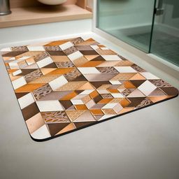 IVAZA 1634 GSM Silicone Bath Rugs-image-45