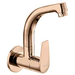 Aquieen Sink Tap Brass with Wall Flange Rose Gold, AQN 730-picture-22