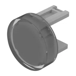 EAO ROUND LENS, TRANSPARENT, PLASTIC, 31-933.7-39