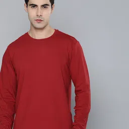 ether Solid Pure Cotton T-shirt-image-83