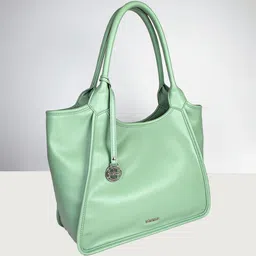 Toteteca PU Structured Shoulder Bag with Tasselled image 3