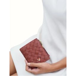 Hidesign Navigli W2 Red Women's Bi Fold - (11.5 X 1 X 9 Cms) (S)-picture-3