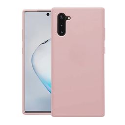LIRAMARK Liquid Silicone Soft Samsung Galaxy Note 10 Back Case-15