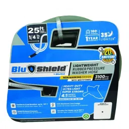 Blushield Pressure Washer Hose Rubber 6 mmx10 m with Fittings-picture-47