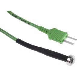 RS PRO K Magnetic Surface Temperature Probe, 5mm Length, 10mm Diameter, 1372 °C Max Model No 2048396-19
