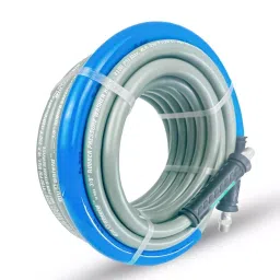 Blushield Pressure Washer Hose Rubber 10 mmx10 m with Fittings image 3