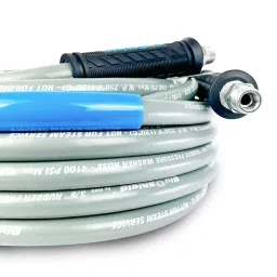 Blushield Pressure Washer Hose Rubber 10 mmx10 m with Fittings image 5