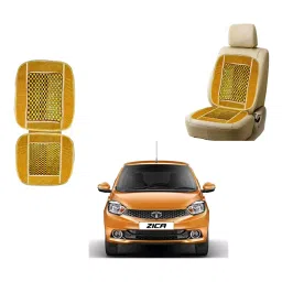 Auto Pearl VB2BG17 Polyester, Cotton Front Vehicle Seating Pad Beige for Tata Zica-picture-9