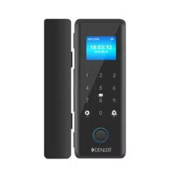 Denler Wi-Fi Smart Glass Door Lock With Finger Print & Pin Code Access DS04-2