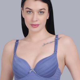 mod & shy Self Design Underwired Lightly Padded Seamless T-shirt Bra With All Day Comfort-picture-29