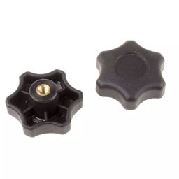 RS PRO Black Multiple Lobes Clamping Knob M6 Threaded Hole, 161105-image-64