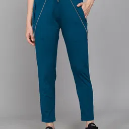 FLOREOS Women Mid-Rise Track Pants-33