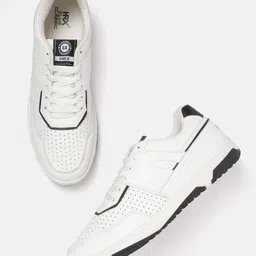 HRX by Hrithik Roshan Men Club Classic Perforated Sneakers-picture-56