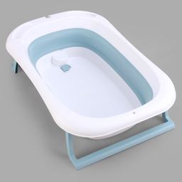 Foldable Baby Bath Tub - Blue-24