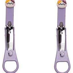 Adore Advanced HEJ Super Sleek Nail Clipper with 3D Characters- Pack of 2 Catty- Purple-image-3