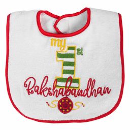 Butterthief Pure Terry Cotton Unisex Baby Feeding Reversible Bibs - Red-image-39