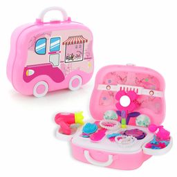 Aditi Toys Beauty Set Toy in for Baby Girl Age 3 - 6 Years, Beauty Make up Toy Kit Set for Girls, BIS Approved 18 Pieces-16