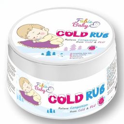 Fabie Baby Cold Rub for Cold and Cough Relief, Nasal Cleaner, Chest Congestion, Stuffy Nose and Sore Throat, 50 g-image-8