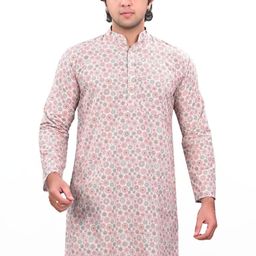 Dymano Beige Blended Kurtas-image-48