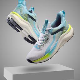 Action Men Mesh Running Non-Marking Shoes-image-79