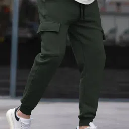 TRIPR Men Mid-Rise Crgo Joggers-image-84