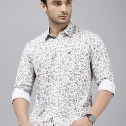Arrow Sport Pure Cotton Manhattan Slim Fit Ethnic Motifs Printed Casual Shirt-picture-20
