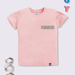 YK X Minute Mirth Boys Peanuts Printed Cotton T-shirt-image-53