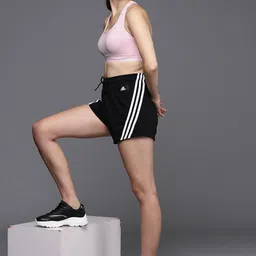 ADIDAS Women Pink Power React Sustainable Training Medium Support Sports Bra-picture-47