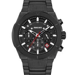 Ducati Men Patterned Dial & Stainless Steel Straps Analogue Watch DTWGI0000905-18
