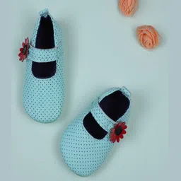 Star Fish Unisex Kids Cotton Booties-20