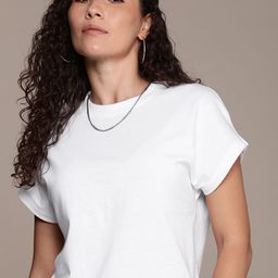 The Roadster Life Co. Pure Cotton Extended Sleeves Easy Boxy Fit T-shirt-image-28