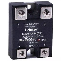 I-Autoc KSI Series Solid State Relay 10 A Load Panel Mount 280 V AC Load 32 V DC Control, KSI240D10R-L-image-23