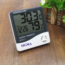 SIGMA ‎1.5 V Humidity Meter with Alarm Clock, HTC - 1 image 3