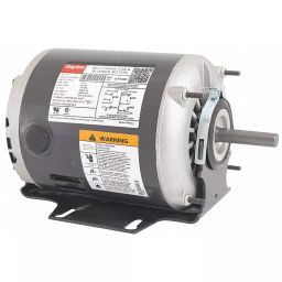 Dayton 1 Speed Open Dripproof Cradle Base Mount 1/4 HP Belt Drive Motor, 3ZP92-46