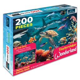 Bookford Underwater Wonderland  Jigsaw Puzzle - 200 Pieces-23