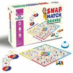 CLAPJOY Snap Match Grande - Fast-Paced Spot & Match Game for Kids and Families-21