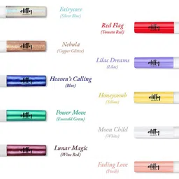 Elitty Set Of 10 Maxi Pop Colour Waterproof Liquid Eyeliner - 1 ml Each image 5