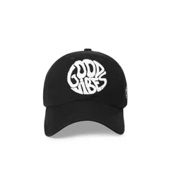 DROOP Men 3D Embroidered Cotton Baseball Cap With Snapback Closure-16