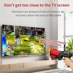 Sameo iPlay+ 32 Bit Motion TV Video Game Console with All New Motion Gun - Red image 3