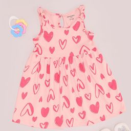Pantaloons Baby Girls Conversational Printed A-Line Dress-image-43