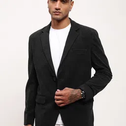 SHOWOFF Cotton Slim-Fit Single-Breasted Blazer-picture-12